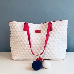 Betsey Johnson red, white, and blue purse